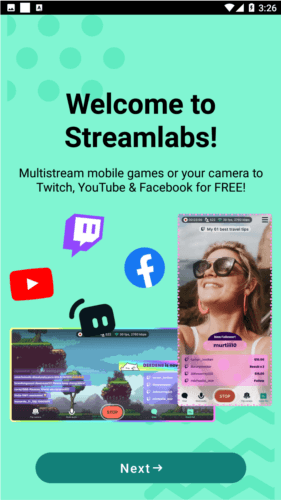 Streamlabs app宣传图