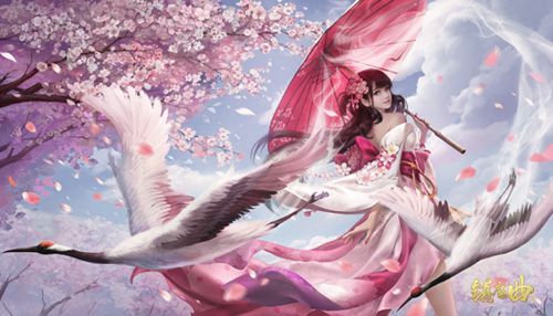 樱花、美人,春日绝景当如是