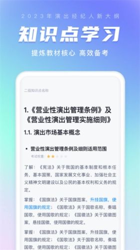 演出经纪人考试聚题库图片2