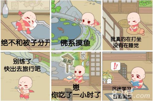 宅在家里的小光头生活也很充实呢