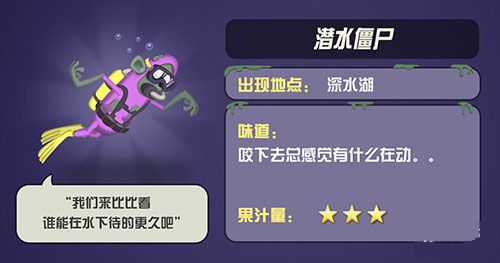 僵尸榨汁机谷歌版深水湖地图图鉴3