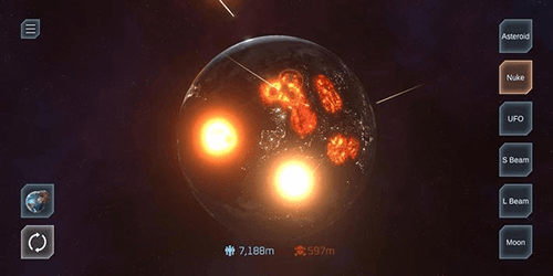 星球爆炸模拟器2D内置修改器中文版游戏亮点