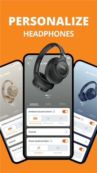 JBL HEADPHONES耳机APP宣传图