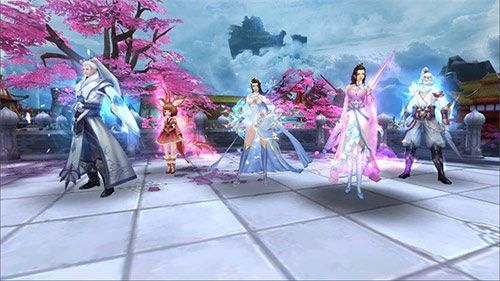 《魔剑侠缘》5大职业华服展示