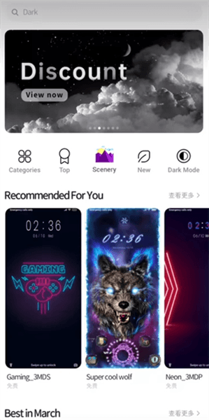 小米个性主题国际版app宣传图
