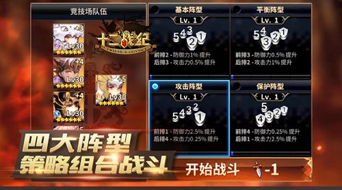 (四大阵型)