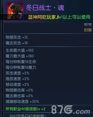 阿拉德之怒冬日战士·魂