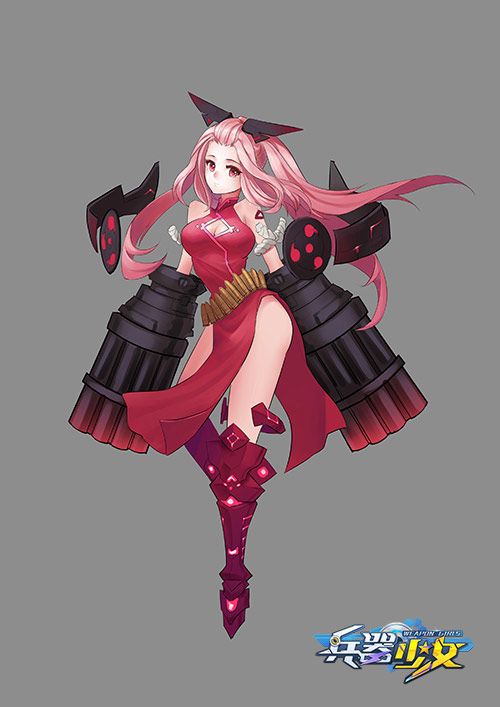 兵器少女铳 绘画者:二萌
