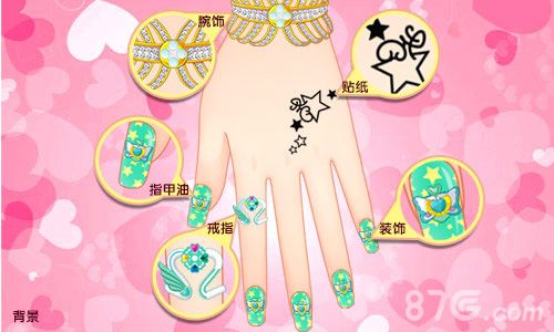 巴啦啦小魔仙-魔法美甲游戏截图