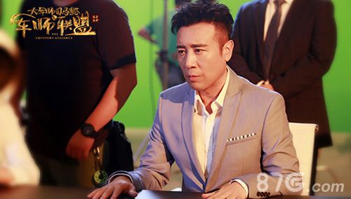 曹操扮演者于和伟,亲临《军师联盟》明星军团战现场