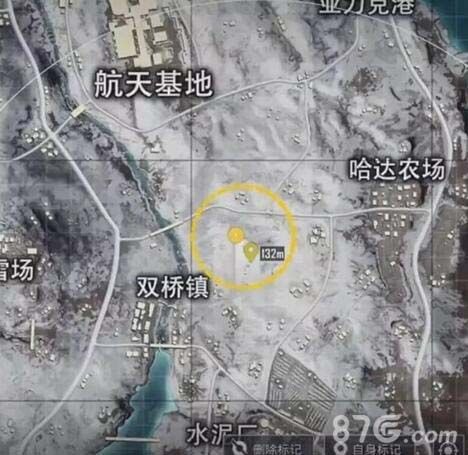 《和平精英》空投洞位置