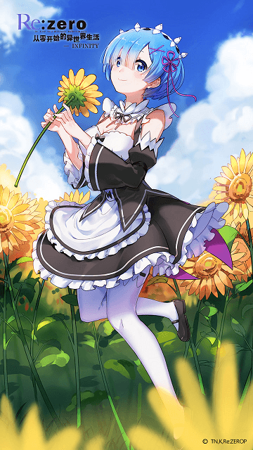 《Re:Zero INFINITY》雷姆人物设定图