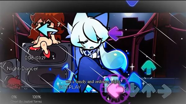fnf night dancer模组宣传图
