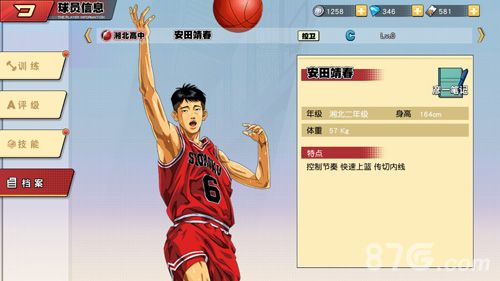 灌篮高手安田靖春图鉴