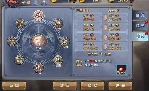 坐骑培育