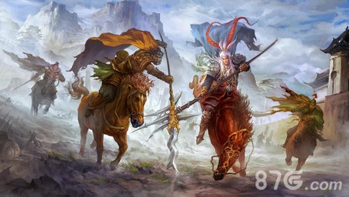 无双战神游戏原画2