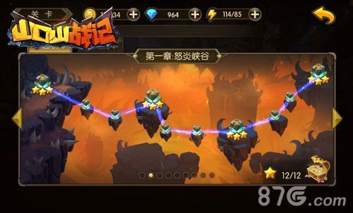 山口山战记章节关卡