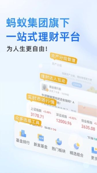蚂蚁财富app宣传图