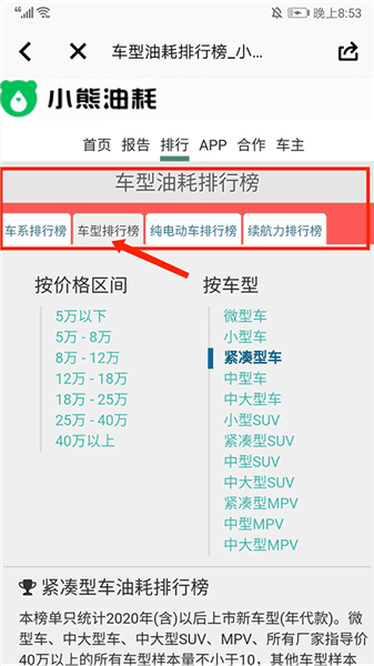 怎么查各个车的油耗配图3