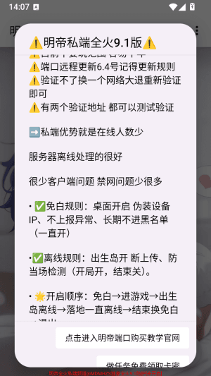 明帝私端9.1全火版宣传图