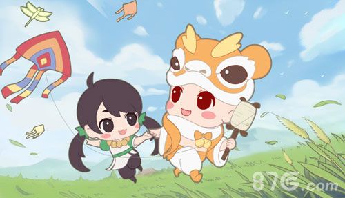 春天放风筝,畅享童真乐趣