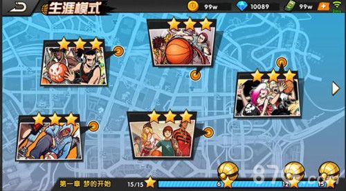 街头篮球游戏截图2