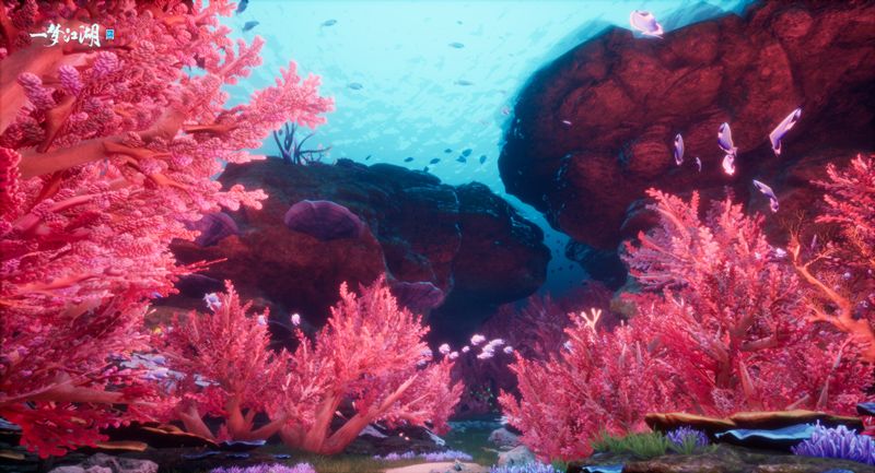 潜行海底《一梦江湖》全新海底地图惊艳曝光! 潜行海底《一梦江湖》全新海底地图惊艳曝光!