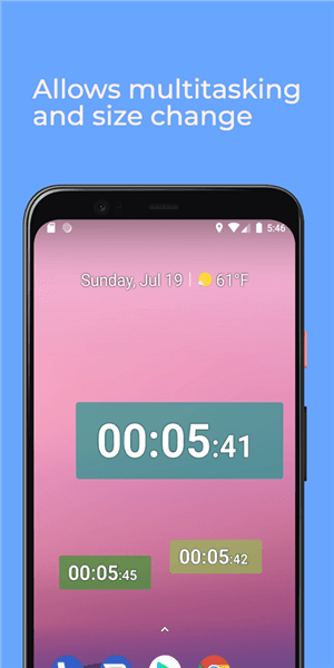 stopwatch秒表app宣传图