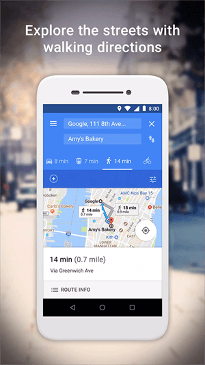 googlemaps安卓版宣传图
