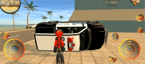 火柴人绳索英雄怎么当警察3