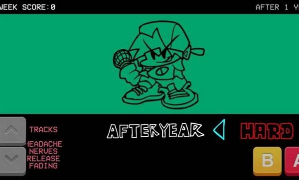 烟叔fnf模组一周年版本宣传图