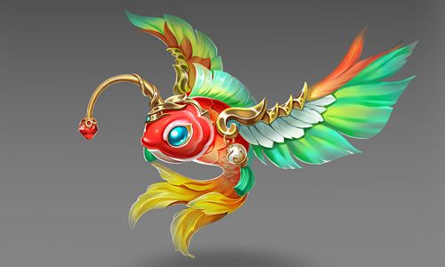 《西游正传》NPC宠物赢鱼