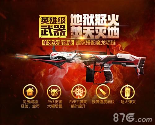 CF手游公测英雄级武器