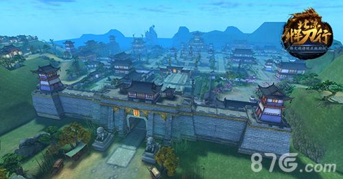 北凉悍刀行主城原画