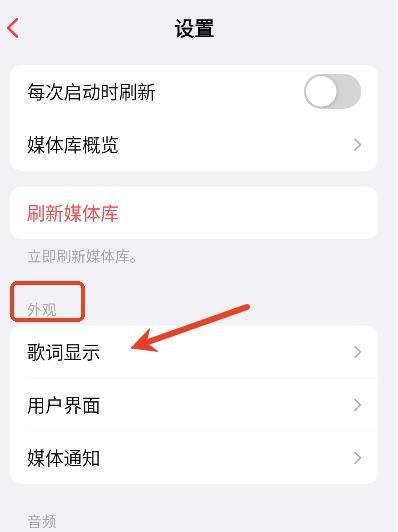 怎么设置歌词显示配图2
