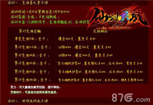幻想江湖活动