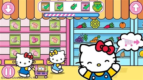 凯蒂猫孩子超级市场手机版宣传图