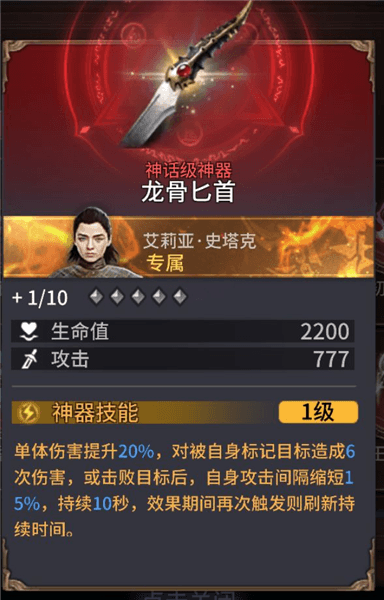 艾莉亚·史塔克强度测评配图7