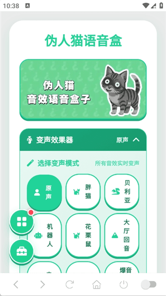 伪人猫语音盒宣传图