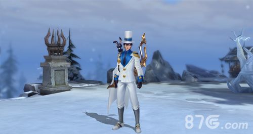 镇魔曲魔术师装扮的夜狩