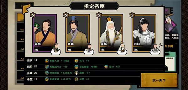 开局名臣搭配推荐配图3