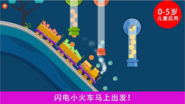 闪电小火车游戏宣传图