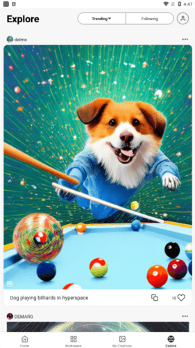 starryai中文版宣传图