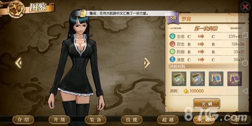 航海王燃烧意志罗宾加点推荐