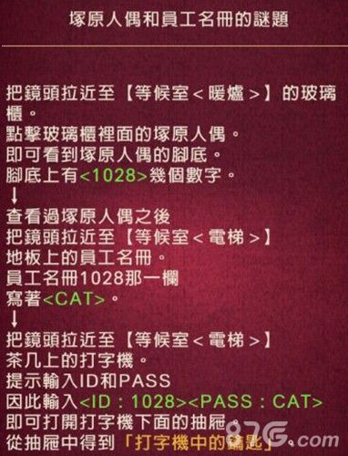 黄昏旅店第8章攻略4