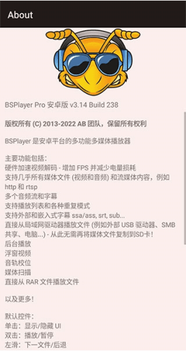 BSPlayer汉化破解版软件优势
