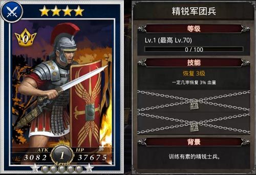 图2:《国战纪元》精锐军团兵