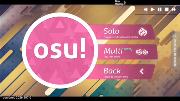 OSU!droid宣传图