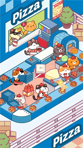 小猫餐馆手游宣传图