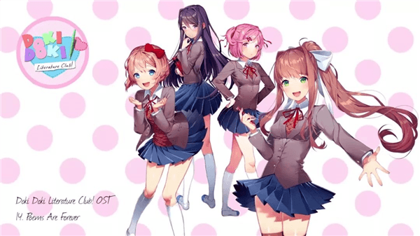 Just Monika汉化版宣传图